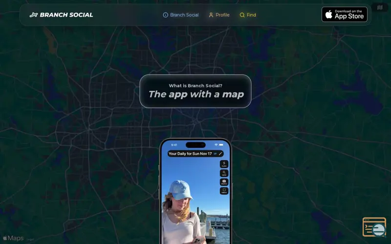 Screenshot of Branch Social