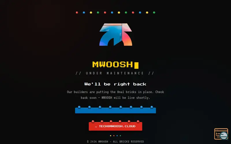 Screenshot of MWOOSH