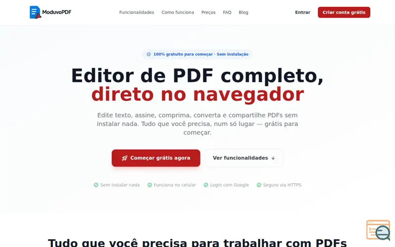 Screenshot of Moduvo PDF