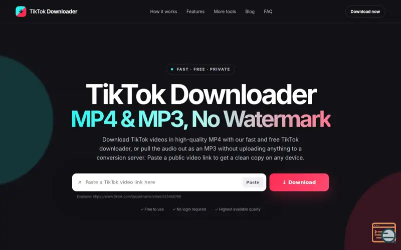 Screenshot of TokSave