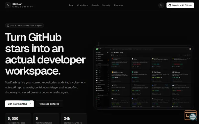 Screenshot of StarDash