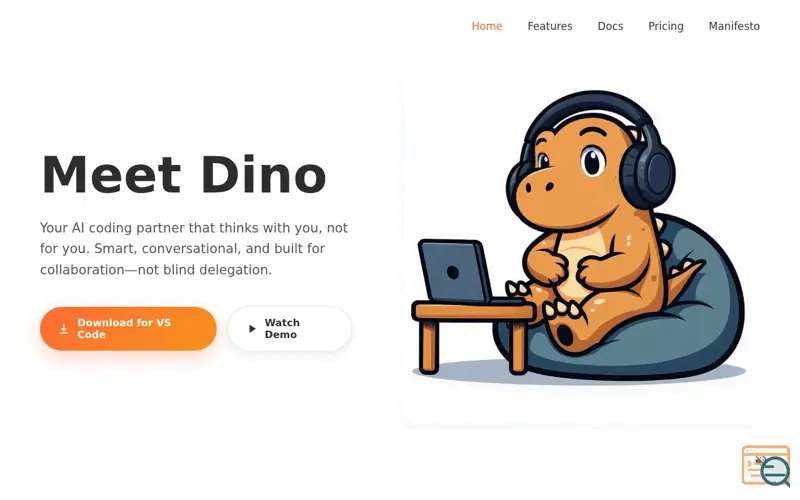 Screenshot of Dino