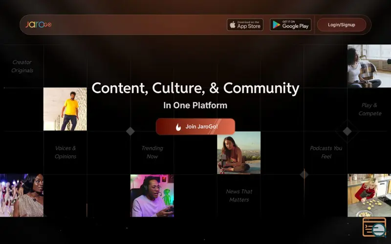 Screenshot of JaroGO