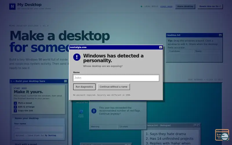Screenshot of Nostalgia
