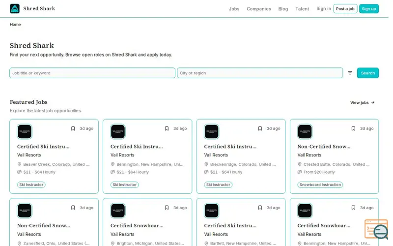Screenshot of Shred Shark