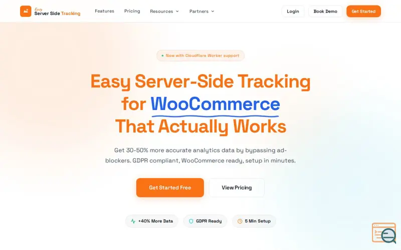 Screenshot of Easyserversidetracking
