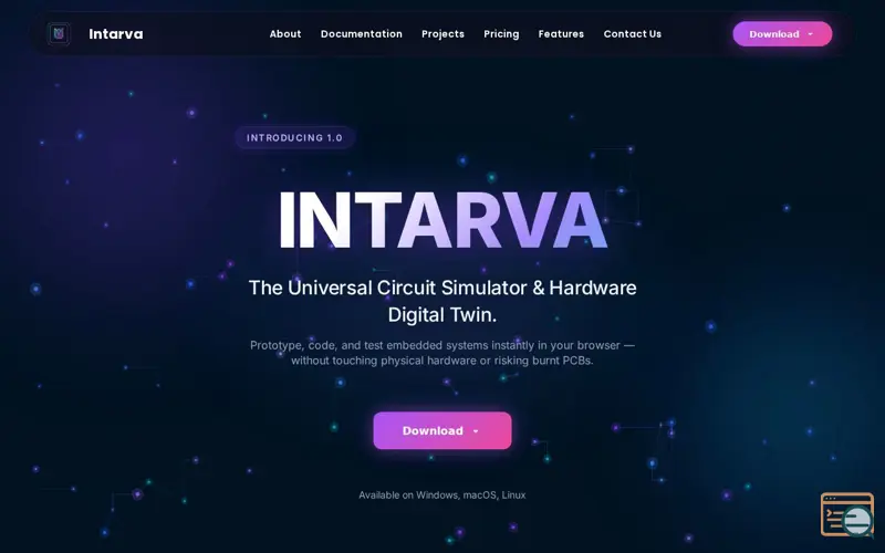 Screenshot of Intarva