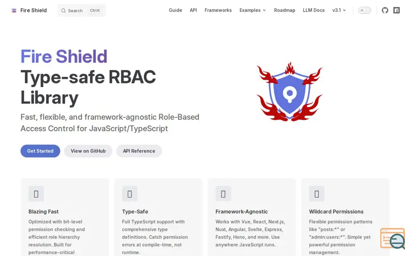Screenshot of Fire Shield