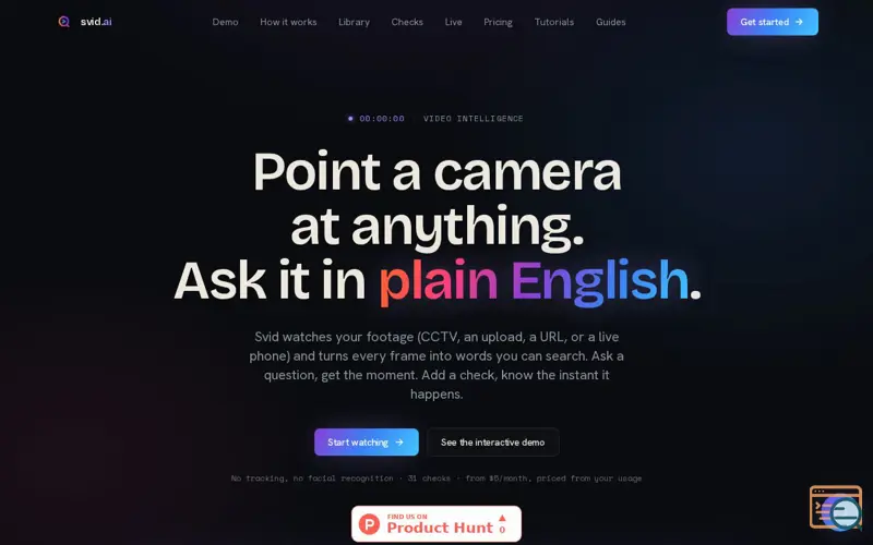 Screenshot of Svid AI