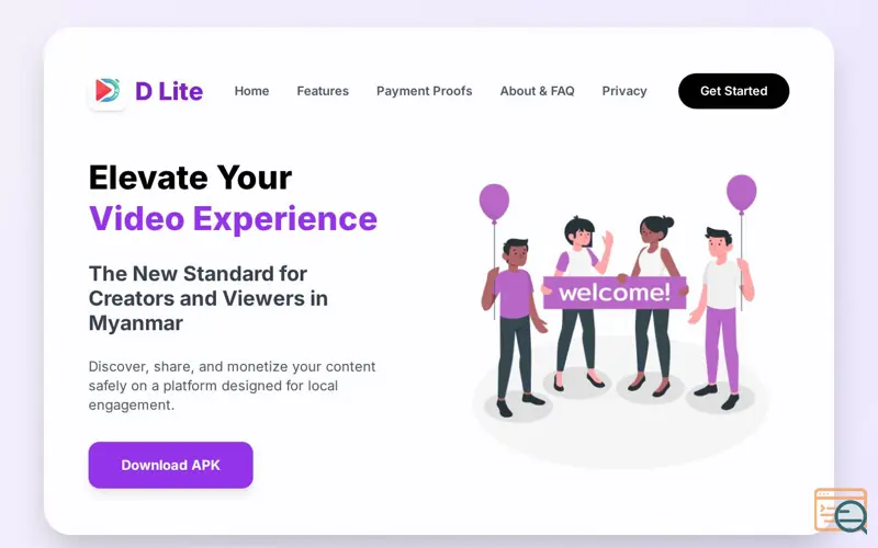 Screenshot of D Lite
