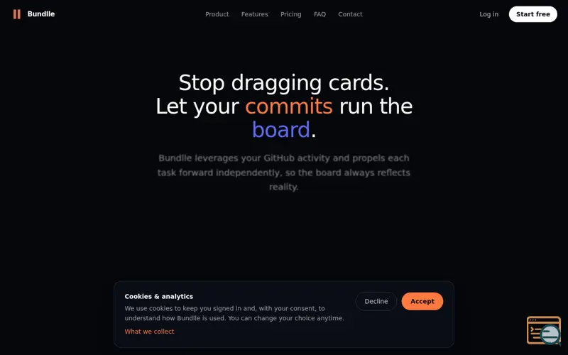 Screenshot of Bundlle
