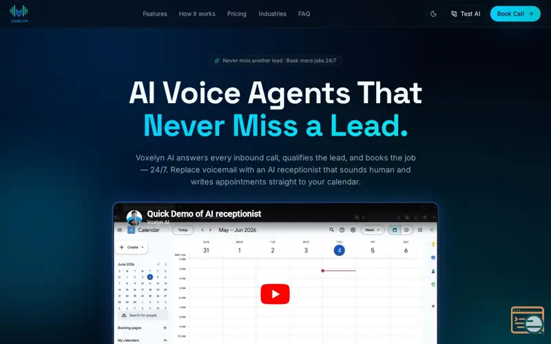Screenshot of Voxelyn AI