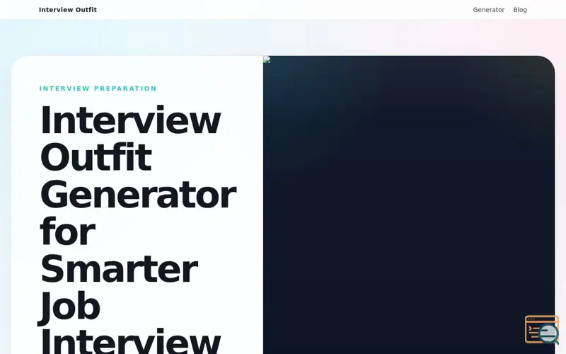 Screenshot of Interview Outfit
