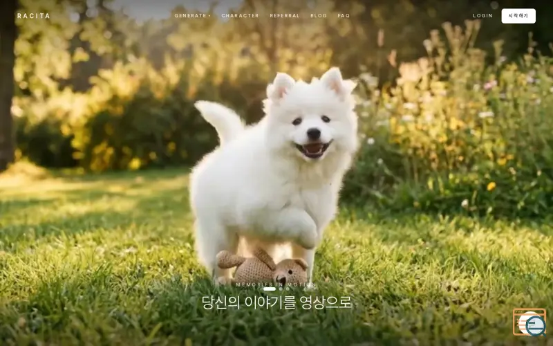 Screenshot of RACITA