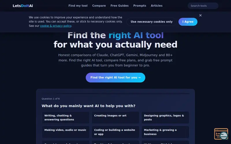 Screenshot of LetsDoItAi