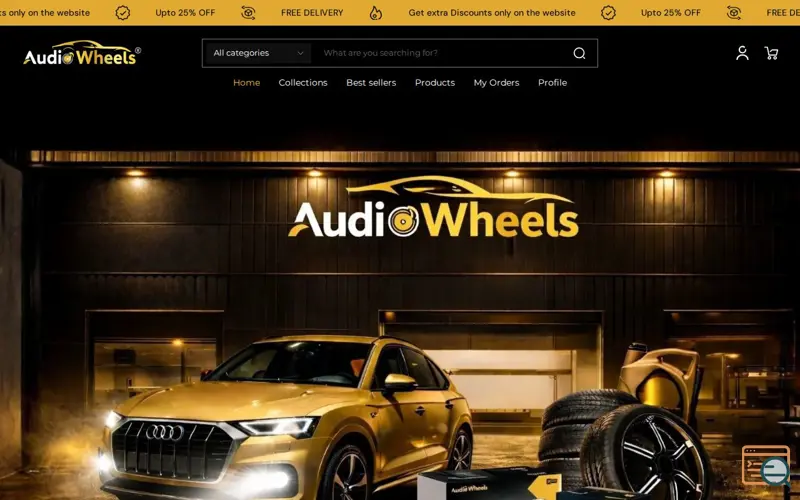 Screenshot of Audio Wheels