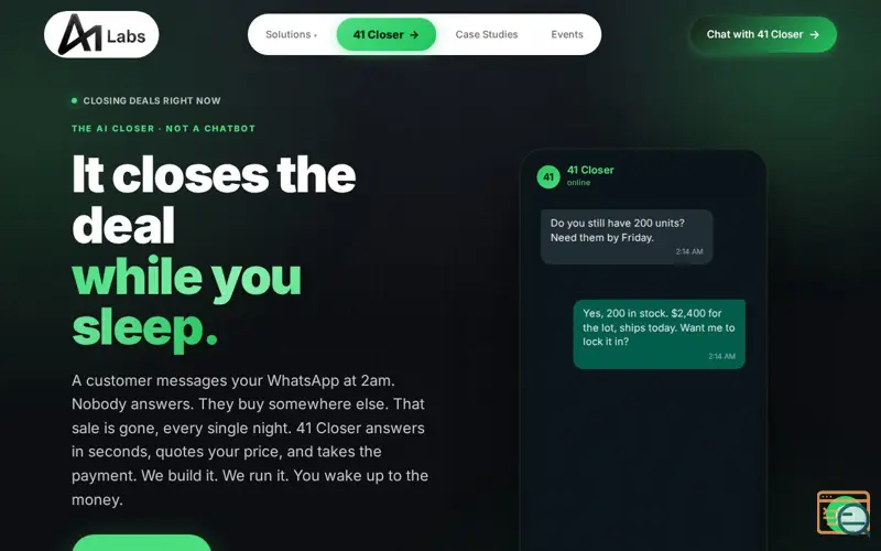 Screenshot of 41 Closer