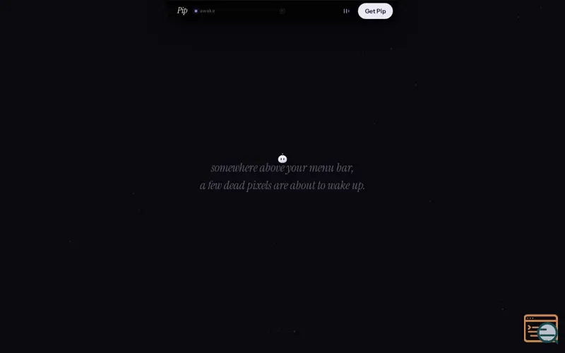Screenshot of Pip , a launch using Vercel DNS