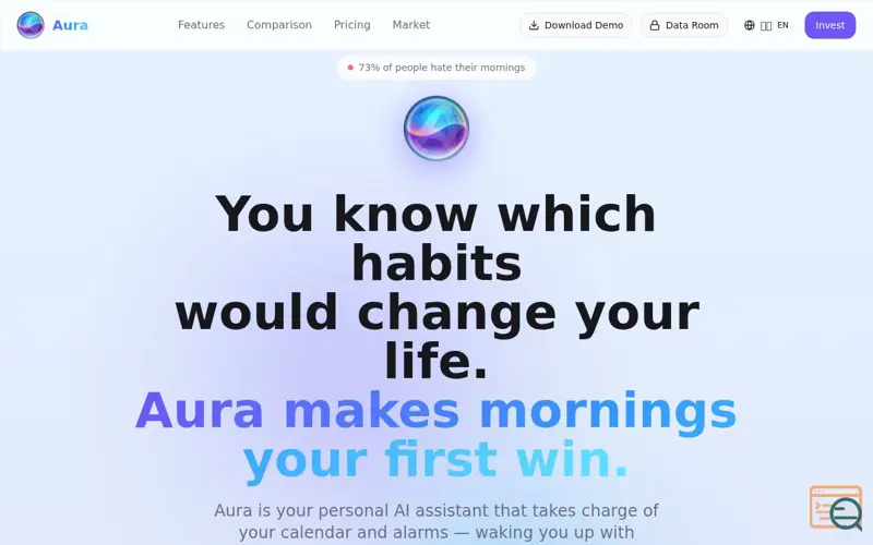 Screenshot of AI ALARM