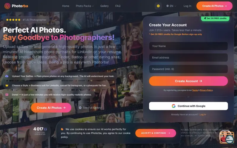 Screenshot of Photorba