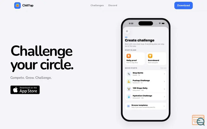 Screenshot of ChitYap