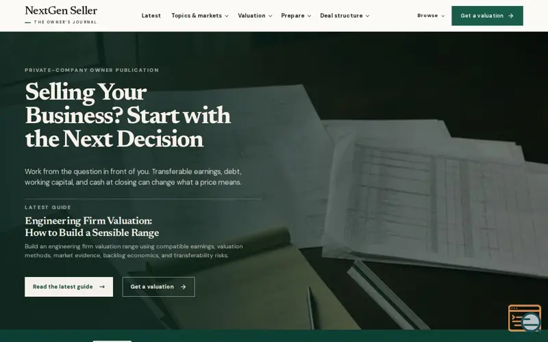Screenshot of Nextgenseller
