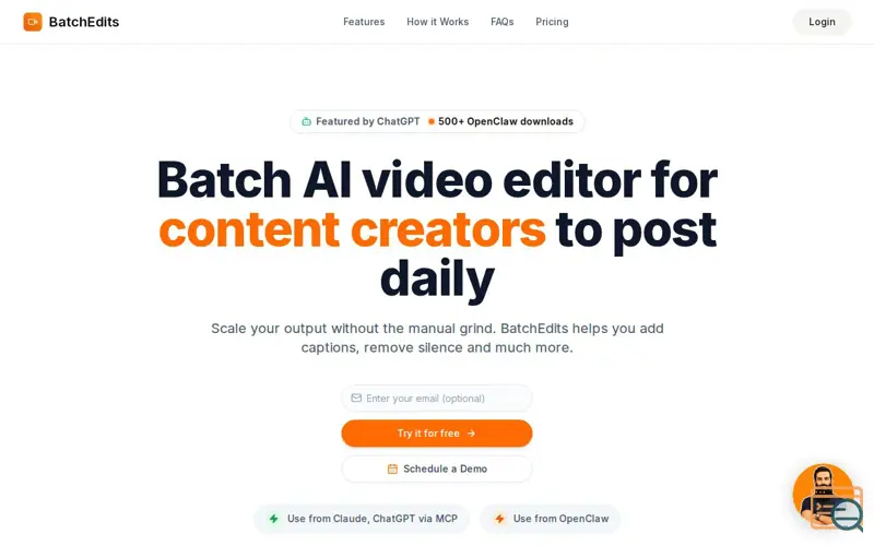 Screenshot of BatchEdits