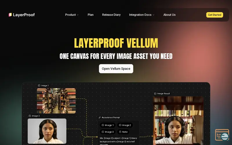 Screenshot of LayerProof Vellum