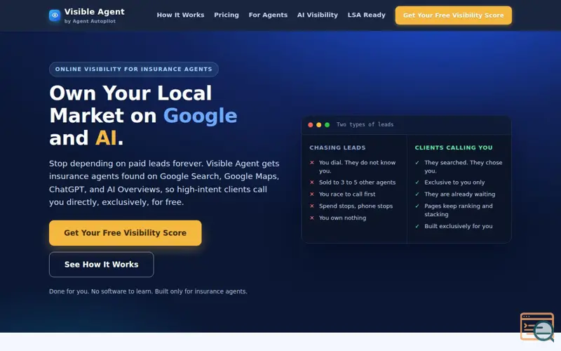 Screenshot of Agent Autopilot