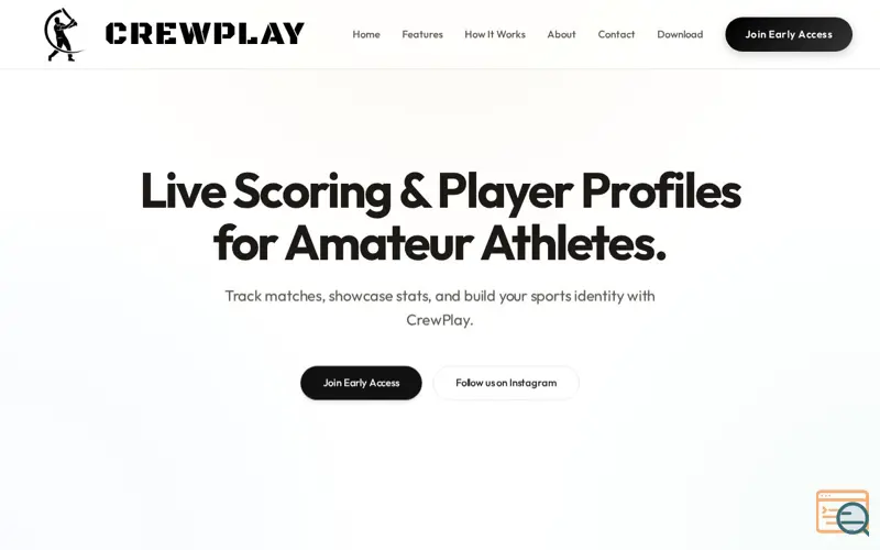 Screenshot of CrewPlay