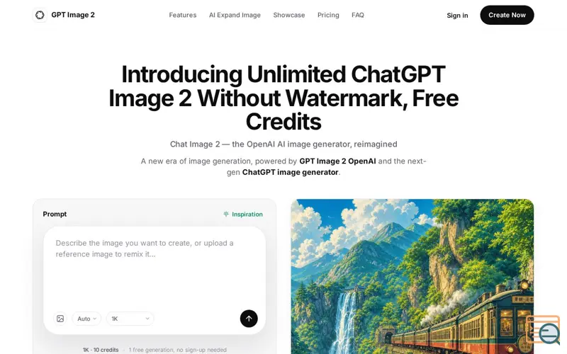 Screenshot of Images 2 GPT