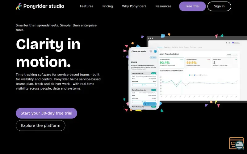 Screenshot of Ponyrider