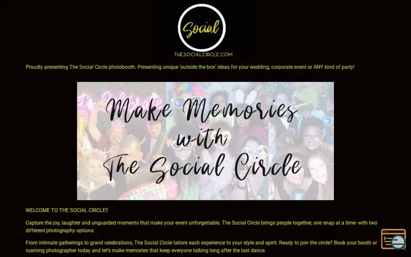 Screenshot of The Social Circle