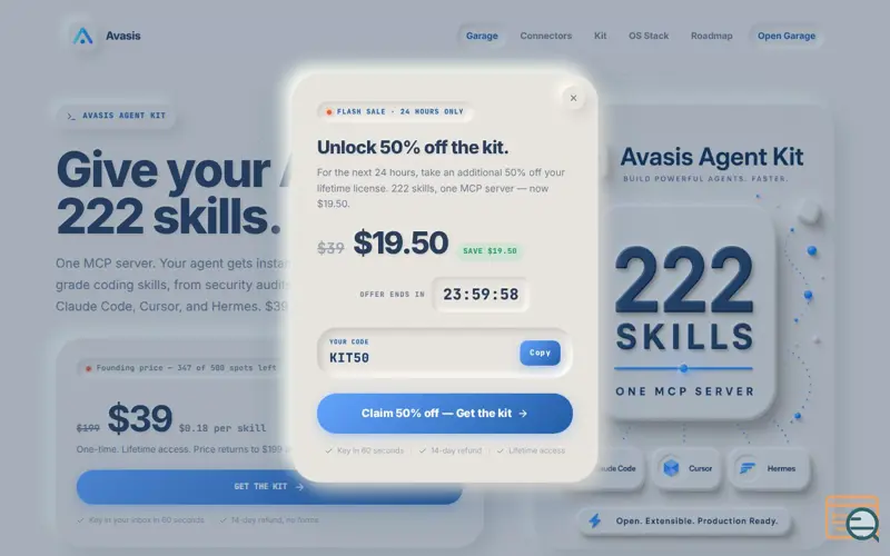 Screenshot of Avasis Agent Kit