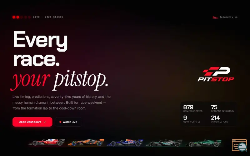 Screenshot of Pitstop