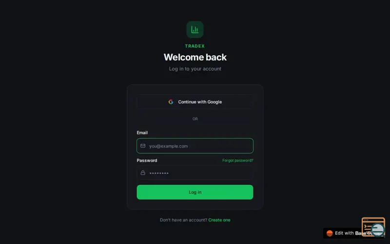 Screenshot of TradeX Smart Folio