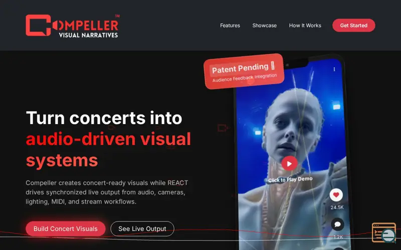 Screenshot of Compeller