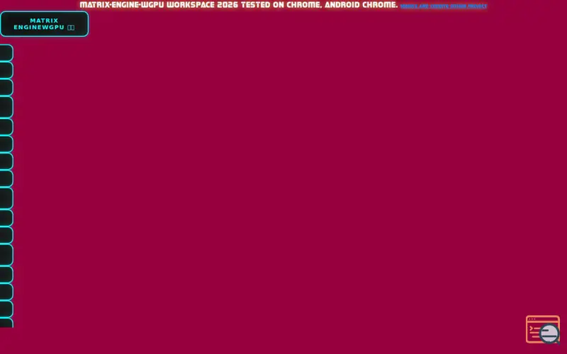 Screenshot of Matrix Engine WGPU