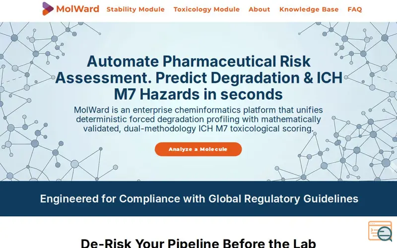 Screenshot of Molward