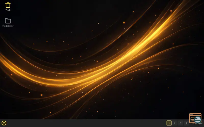 Screenshot of Yellow OS
