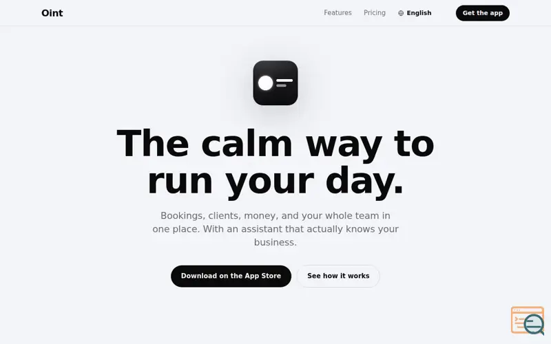 Screenshot of Oint