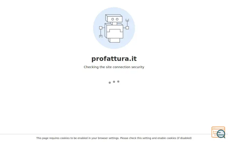 Screenshot of ProFattura