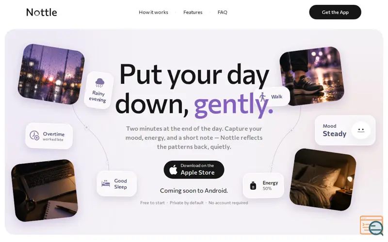 Screenshot of Nottle