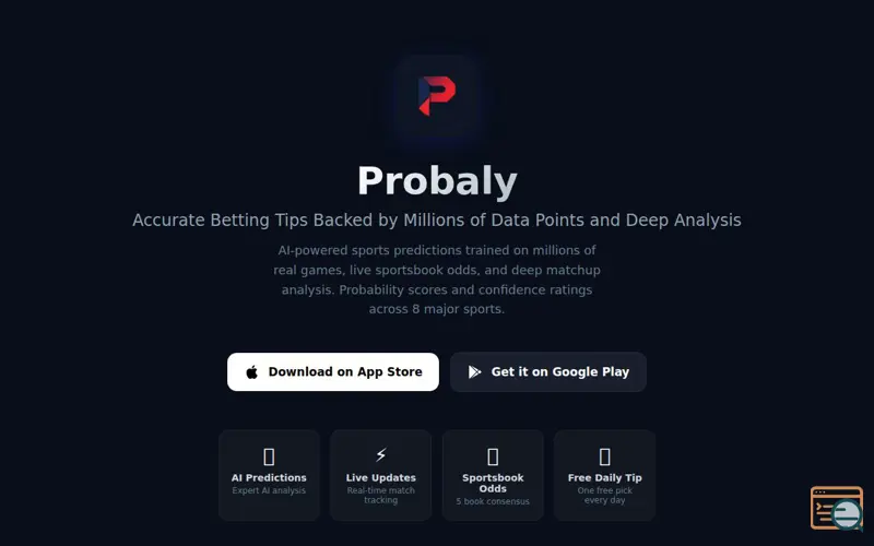 Screenshot of Probaly
