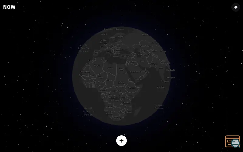 Screenshot of NOW
