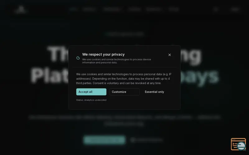 Screenshot of Uptimeify, a launch using Bunny CDN DNS