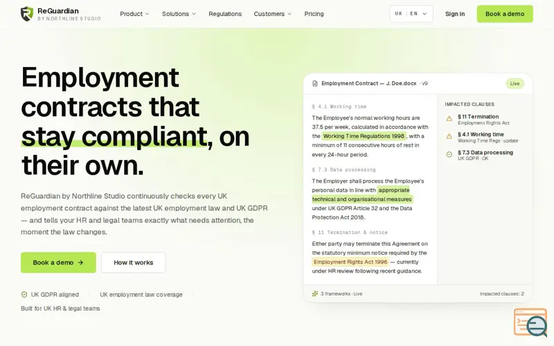 Screenshot of ReGuardian