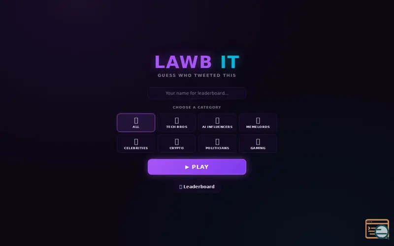Screenshot of Lawb It 