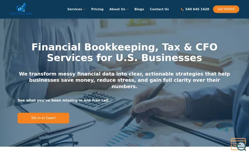 Screenshot of ProfitWave360 LLC