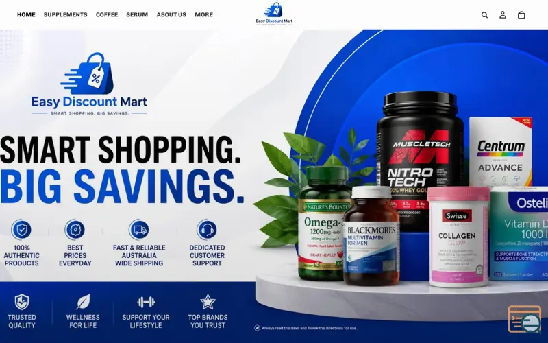 Screenshot of Easy Discount Mart